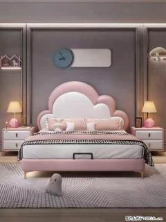 佛山大厂货，高质量仿真皮，实木床边，高密度海绵，带实木床板，全新包装，特价处理 - 西宁28生活网 xn.28life.com